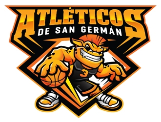 Atléticos de San Germán logo design by ZedArts