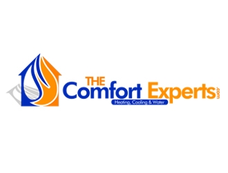 THE COMFORT EXPERTS.COM  logo design by Dodong