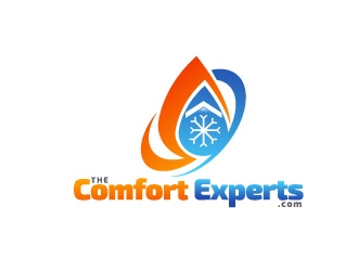THE COMFORT EXPERTS.COM  logo design by iBal05