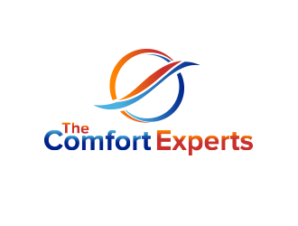 THE COMFORT EXPERTS.COM  logo design by BeDesign