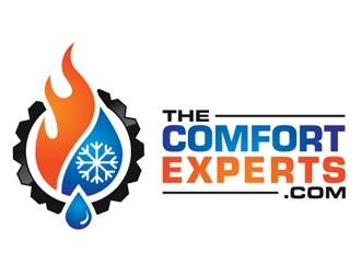 THE COMFORT EXPERTS.COM  logo design by shere