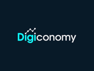 Digiconomy logo design by pixalrahul
