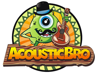 AcousticBro logo design by coco