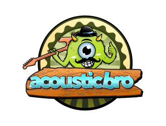 AcousticBro logo design by cholis18