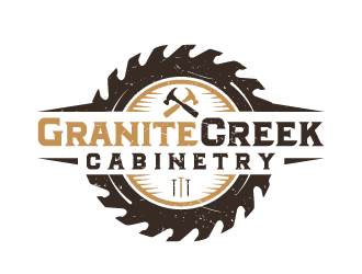 Granite Creek Cabinetry  logo design by akilis13
