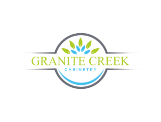 Granite Creek Cabinetry  logo design by hoqi