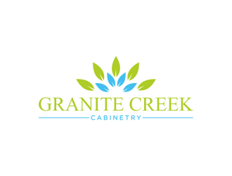 Granite Creek Cabinetry  logo design by hoqi
