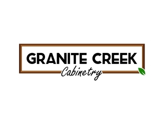 Granite Creek Cabinetry  logo design by ksantirg