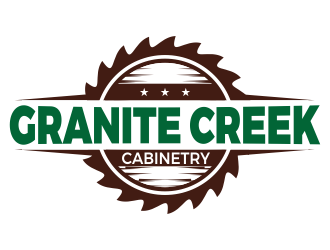 Granite Creek Cabinetry  logo design by kopipanas