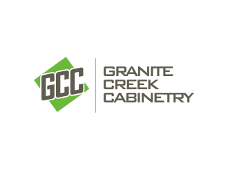 Granite Creek Cabinetry  logo design by YONK