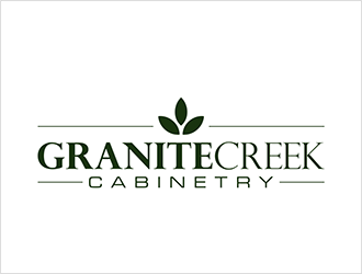 Granite Creek Cabinetry  logo design by hole