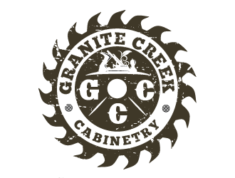 Granite Creek Cabinetry  logo design by THOR_