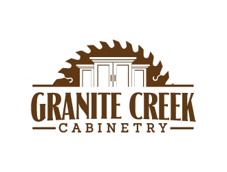 Granite Creek Cabinetry  logo design by jaize