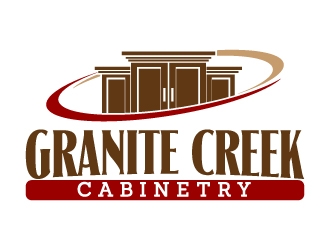Granite Creek Cabinetry  logo design by jaize