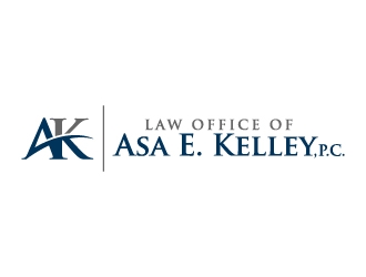 Law Office of Asa E. Kelley, P.C. logo design by jaize