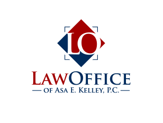 Law Office of Asa E. Kelley, P.C. logo design by BeDesign