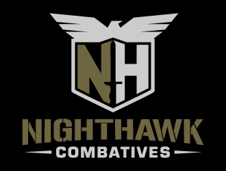 Nighthawk Combatives logo design by jaize