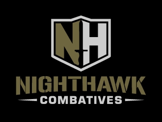 Nighthawk Combatives logo design by jaize