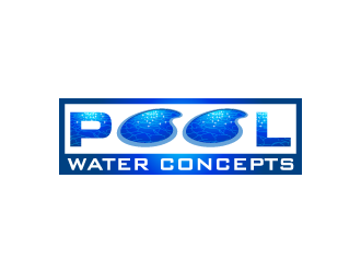 Pool Water Concepts  logo design by yurie