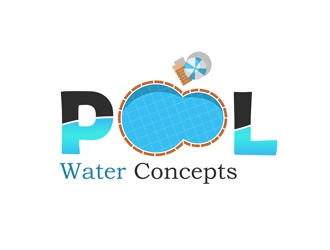Pool Water Concepts  logo design by Arrs