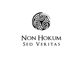 Non Hokum Sed Veritas logo design by PRN123