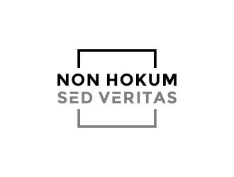 Non Hokum Sed Veritas logo design by Kraken