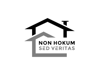 Non Hokum Sed Veritas logo design by Kraken