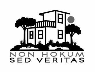 Non Hokum Sed Veritas logo design by SOLARFLARE