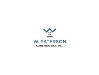 W. Paterson Construction Inc. logo design by mbah_ju