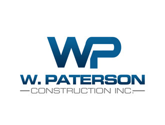 W. Paterson Construction Inc. logo design by kunejo
