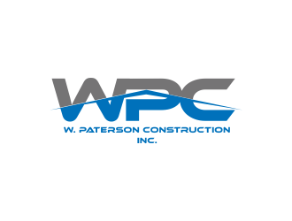 W. Paterson Construction Inc. logo design by kanal