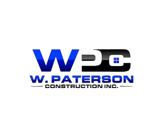 W. Paterson Construction Inc. logo design by MarkindDesign