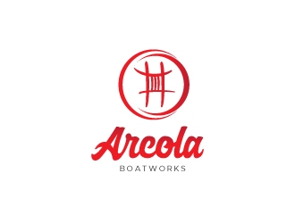 Arcola Boatworks logo design by emberdezign