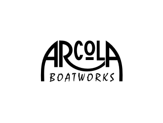 Arcola Boatworks logo design by BintangDesign