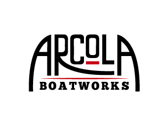 Arcola Boatworks logo design by THOR_