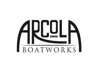 Arcola Boatworks logo design by THOR_