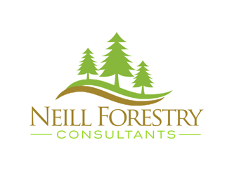Neill Forestry Consultants logo design by kunejo