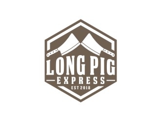 Long Pig Express logo design by bricton