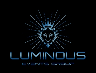 Luminous Events Group logo design by cikiyunn