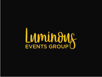Luminous Events Group logo design by vostre
