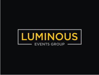 Luminous Events Group logo design by vostre