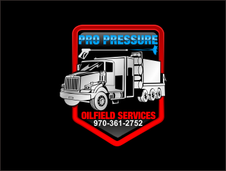 PRO PRESSURE OILFIELD SERVICES logo design by bosbejo
