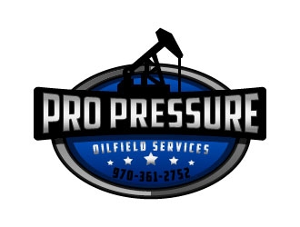 PRO PRESSURE OILFIELD SERVICES logo design by Alex7390