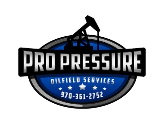 PRO PRESSURE OILFIELD SERVICES logo design by Alex7390