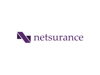 netsurance logo design by logitec