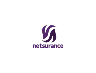 netsurance logo design by kanal