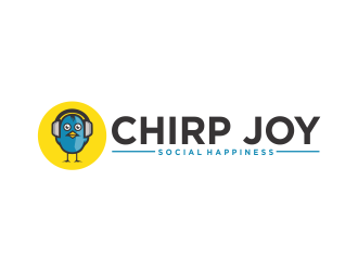 Chirp Joy logo design by evdesign