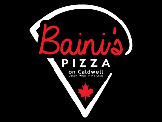 Bainis Pizza on Caldwell logo design by alxmihalcea