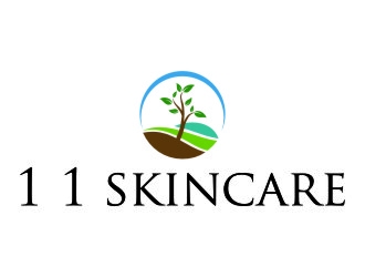 1 1 skincare logo design by jetzu