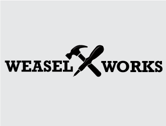 Weasel Works logo design by corneldesign77